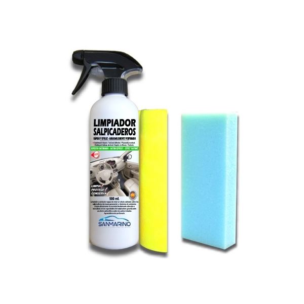 Limpiador salpicadero coche / Spray protector interior / Plastico