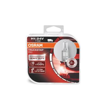 iluminacion coche - Lámpara H1 24V 70W P14.5s Truckstar Pro Next Gen (Set de 2) | OSRAM 64155TSP-HCB