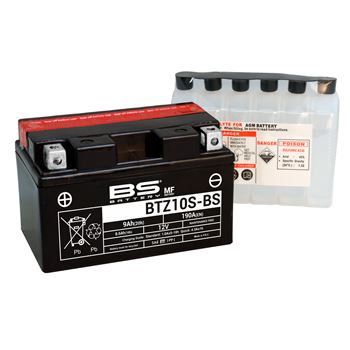 baterias de moto - Batería BS Battery BTZ10S-BS (con electrolito) | BS 300696