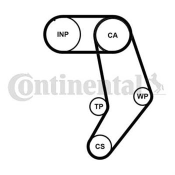 kit de distribucion - Kit de distribución CONTITECH CT939K9PRO