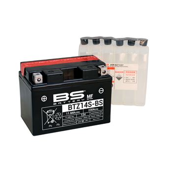 baterias de moto - Batería BS Battery BTZ14S-BS (con electrolito) | BS 300698