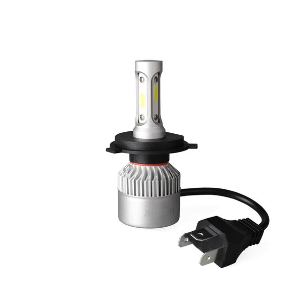 Bombilla LED H4 CANBUS 10/30 Volt color blanco 6000° k 7,5 W para VESPA  LAMBRETTA APE Motos y coches