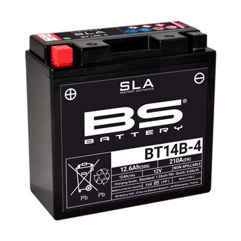 baterias de moto - Batería BS Battery SLA BT14B-4 | BS 300644