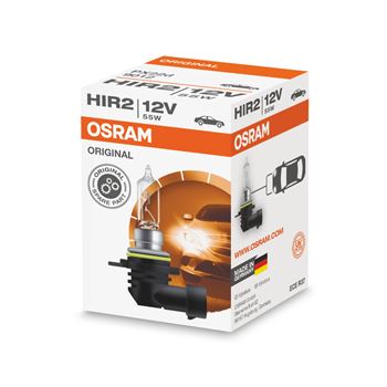 iluminacion coche - Lámpara HIR2 12V 55W PX22d (1 ud) | OSRAM 9012