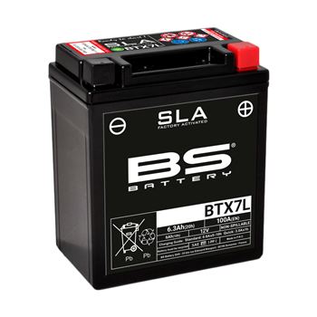 baterias de moto - Batería BS Battery SLA BTX7L | BS 300673
