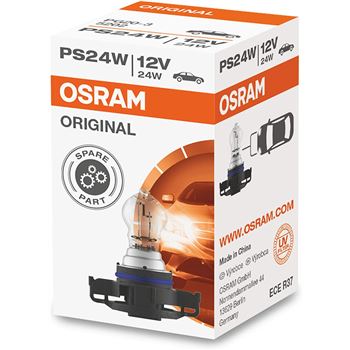 iluminacion coche - Lámpara PS24W 12V 24W PG20-3 (1 ud) | OSRAM 5202