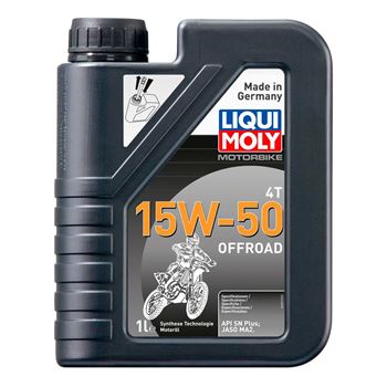 aceite moto 4t - Liqui Moly 4T 15w50 Offroad 1L | 3057