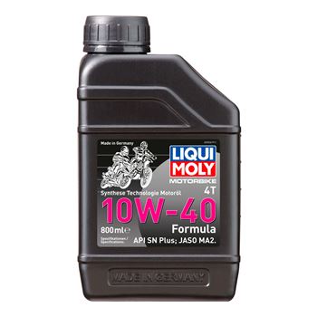 aceite moto 4t - Liqui Moly 4T 10w40 Formula, 800ml