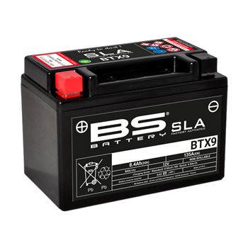 baterias de moto - Batería BS Battery SLA BTX9 | BS 300674