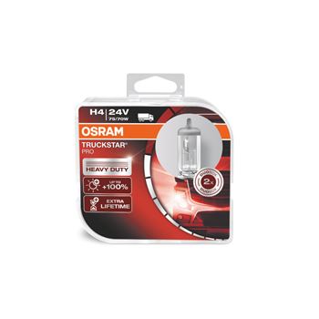 iluminacion coche - Lámpara H4 24V 75/70W P43t 3200K Truckstar Pro Next Gen (Set de 2) | OSRAM 64196TSP-HCB