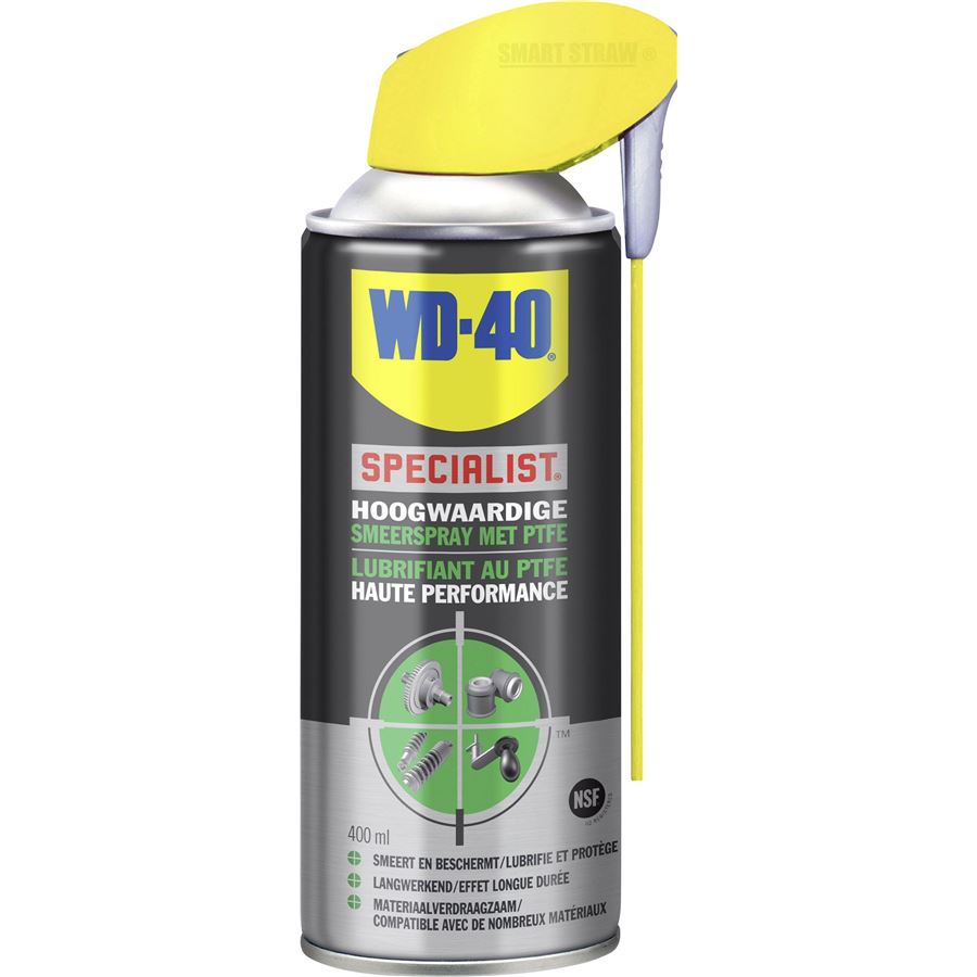 WD40 Specialist - Lubricante PTFE de alto rendimiento 400ml