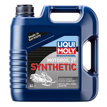 aceite liqui moly - Liqui Moly Snowmobil Motoroil Synthetic 2T, 4L