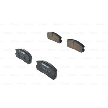 pastillas de freno coche - (BP780) Pastilla de freno BOSCH 0986491260