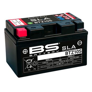 baterias de moto - Batería BS Battery SLA BTZ10S | BS 300636-1