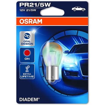 iluminacion coche - Lámpara PR21/5W 12V 21/5W BAW15d Diadem (1 ud) | OSRAM 7538LDR-01B