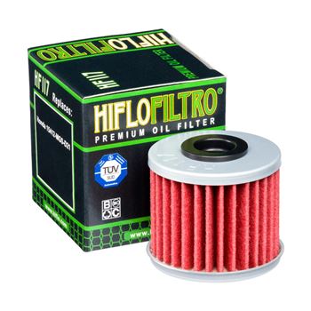 filtro de aceite moto - Filtro de aceite Hiflofiltro HF117