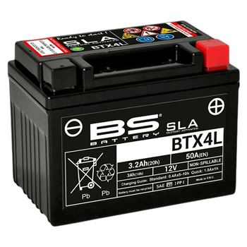 baterias de moto - Batería BS Battery SLA BTX4L | BS 300669