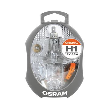 iluminacion coche - Kit de bombillas H1 | OSRAM CLKMH1