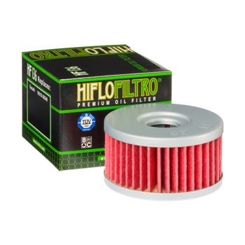 filtro de aceite moto - Filtro de aceite Hiflofiltro HF136