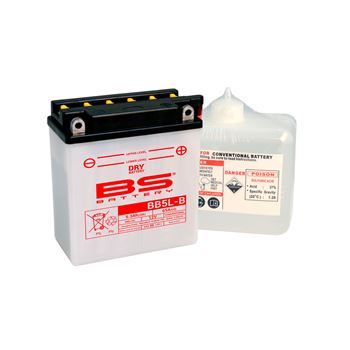 baterias de moto - Batería BS Battery BB5L-B (con electrolito) | BS 310591