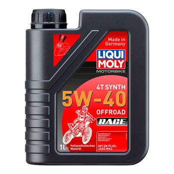 aceite moto 4t - Liqui Moly 4T Synth 5w40 Offroad Race 1L | 3018