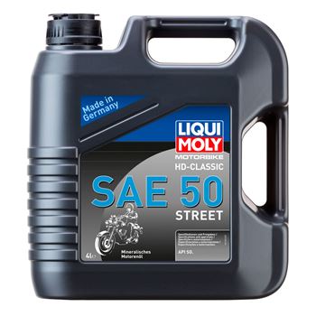 aceite moto 4t - Liqui Moly HD-Classic SAE 50 Street, 4L