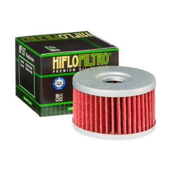 filtro de aceite moto - Filtro de aceite Hiflofiltro HF137