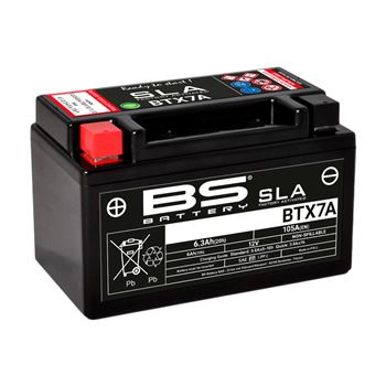 baterias de moto - Batería BS Battery SLA BTX7A | BS 300672