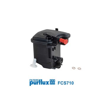 filtro de combustible coche - Filtro de combustible PURFLUX FCS710