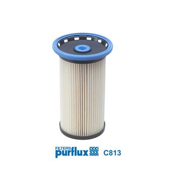filtro de combustible coche - Filtro de combustible PURFLUX C813