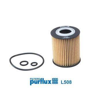 filtro de aceite coche - Filtro de aceite PURFLUX L508
