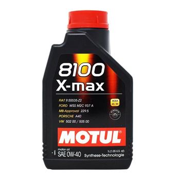 aceite de motor coche - Motul 8100 X-MAX 0w40 1L