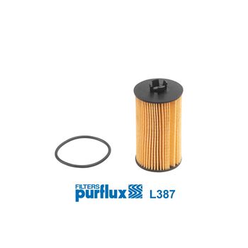 filtro de aceite coche - Filtro de aceite PURFLUX L387