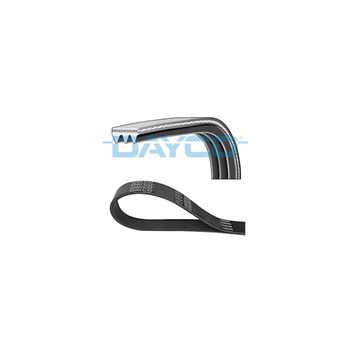 correa poli v - Correa trapecial poli V DAYCO 3PK890