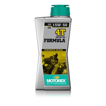 aceite moto 4t - Motorex Formula 4T 15W50 1L | 308274