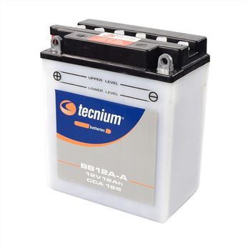 baterias de moto - Batería Tecnium BB12A-A (con electrolito)