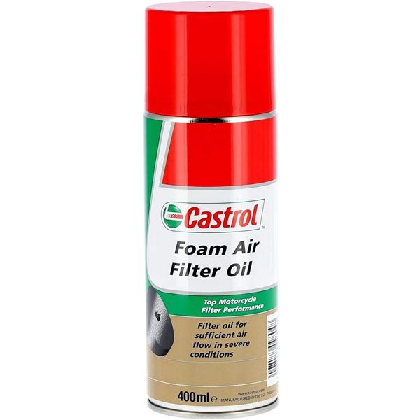 limpiador de filtros - castrol foam air filter oil 400ml