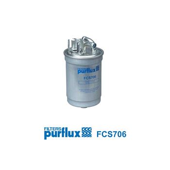 filtro de combustible coche - Filtro de combustible PURFLUX FCS706