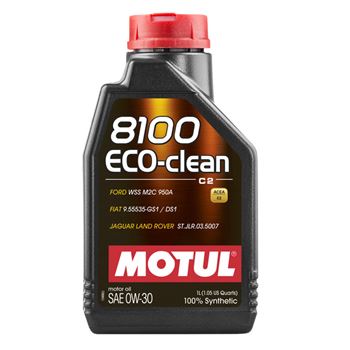 aceite de motor coche - Motul 8100 Eco-Clean C2 0w30 1L