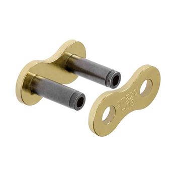 cadenas y enganches - Enganche Tipo Remache oro para Cadena JT 520HDS GB