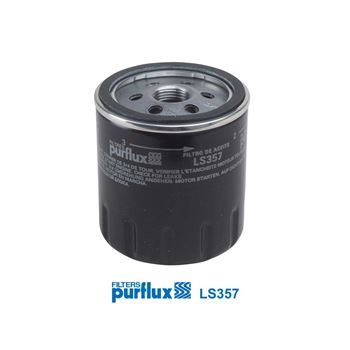 filtro de aceite coche - Filtro de aceite PURFLUX LS357