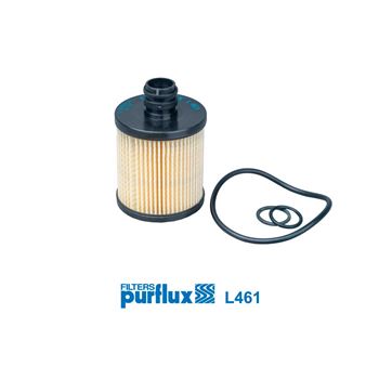 filtro de aceite coche - Filtro de aceite PURFLUX L461