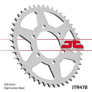 coronas - Corona JTR47838 (38 dientes - 520 - Acero)