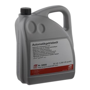 aceite cajas automaticas coche - Aceite para caja de cambios automática ATF (Dexron VI Mercon LV, MB 236.41), 5L | Febi Bilstein 32605