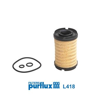 filtro de aceite coche - Filtro de aceite PURFLUX L418