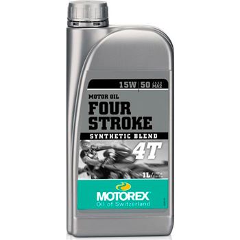 aceite moto 4t - Motorex 4 Stroke 15W50 1L | 306224