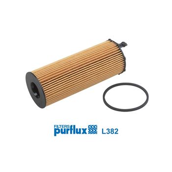 filtro de aceite coche - Filtro de aceite PURFLUX L382