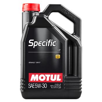 aceite de motor coche - Motul Specific 17 5w30 5L