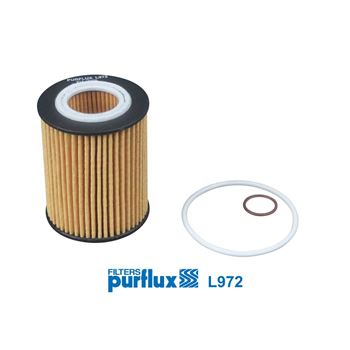 filtro de aceite coche - Filtro de aceite PURFLUX L972