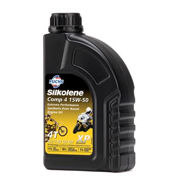 aceite moto 4t - Silkolene Comp 4 15w50 XP 1L